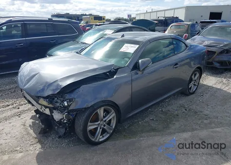 2012 Lexus Is 250C from USA, damaged, VIN JTHFF2C26C2524567